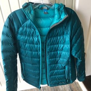 Eddie Bauer first ascent jacket teal-green women